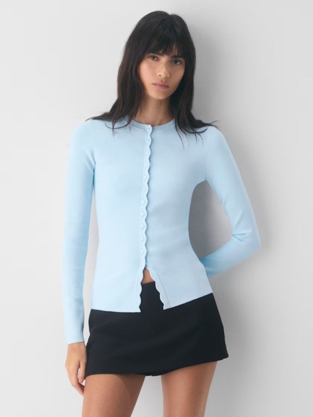 NWT Aritiza SHELLY Cardigan VILLA BLUE XS
